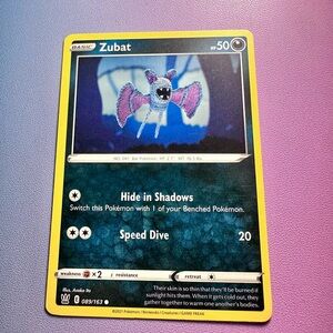 zubat - 089/163 (common) — pokemon: battle styles